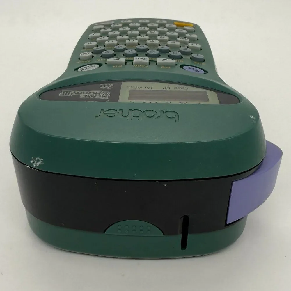 Brother Model PT-85 P-Touch Home & Hobby III M Tape Label Printer Handheld Maker